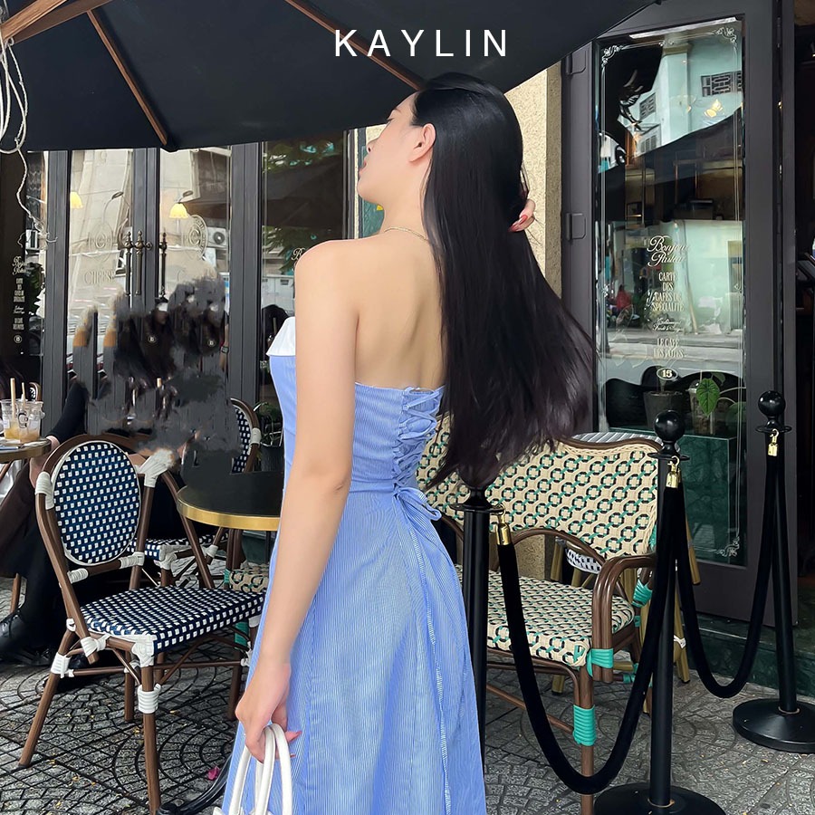 Đầm Midi cúp ngực chất Kate phom A phong cách KAYLIN - N2110
