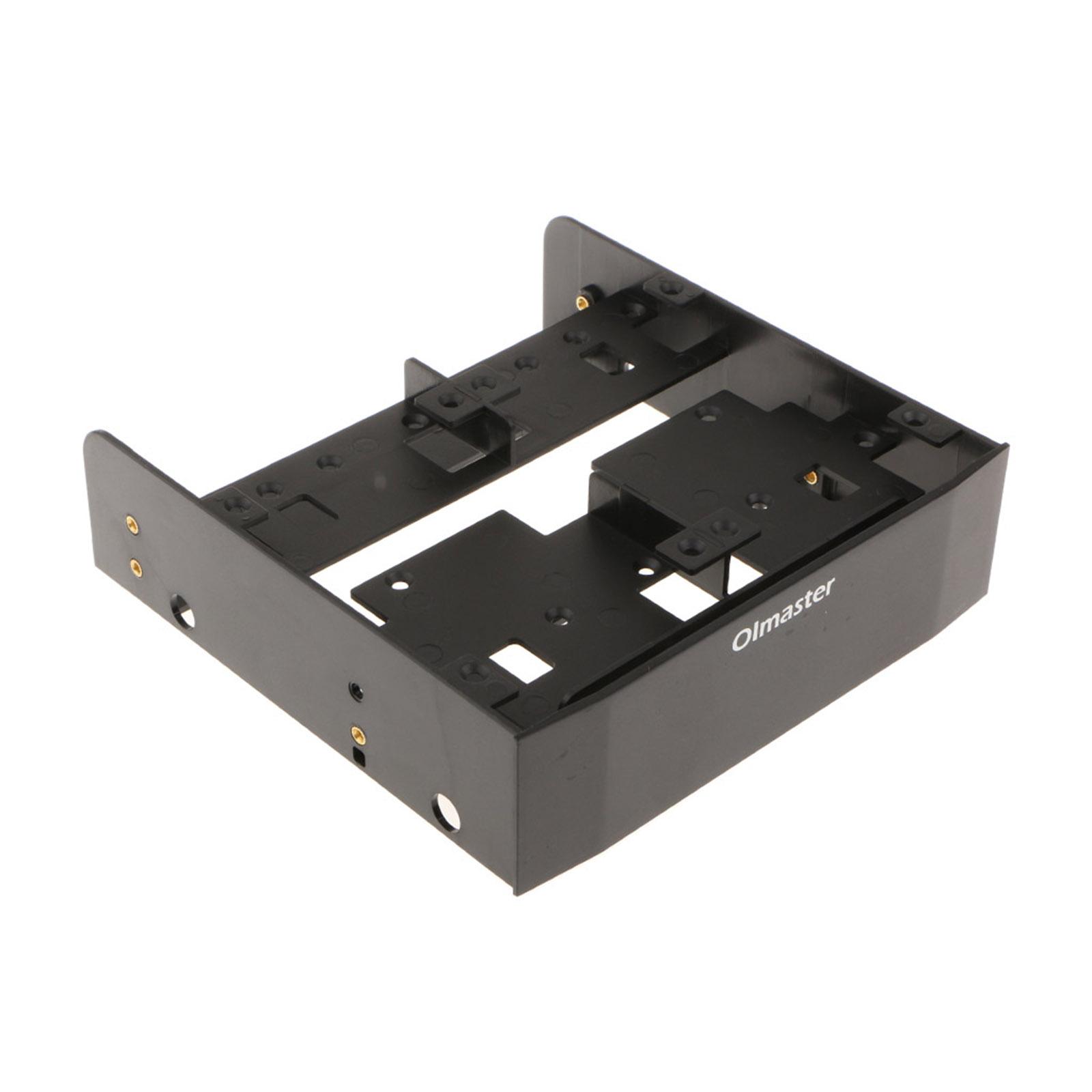 freneci 5.25 2.5 SSD 3.5 HDD Bay Converter Mounting Bracket Adapter