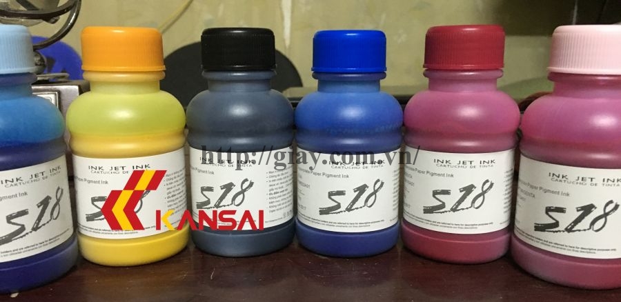 Mực in Pigment Z18 (in giấy Couche)