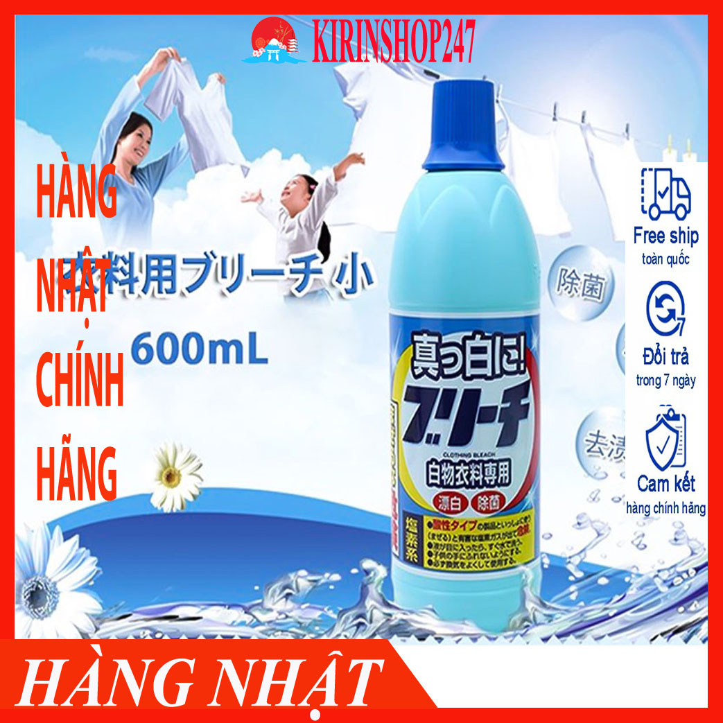Nước tẩy quần áo 600ml Rocket Hàng Nhật
