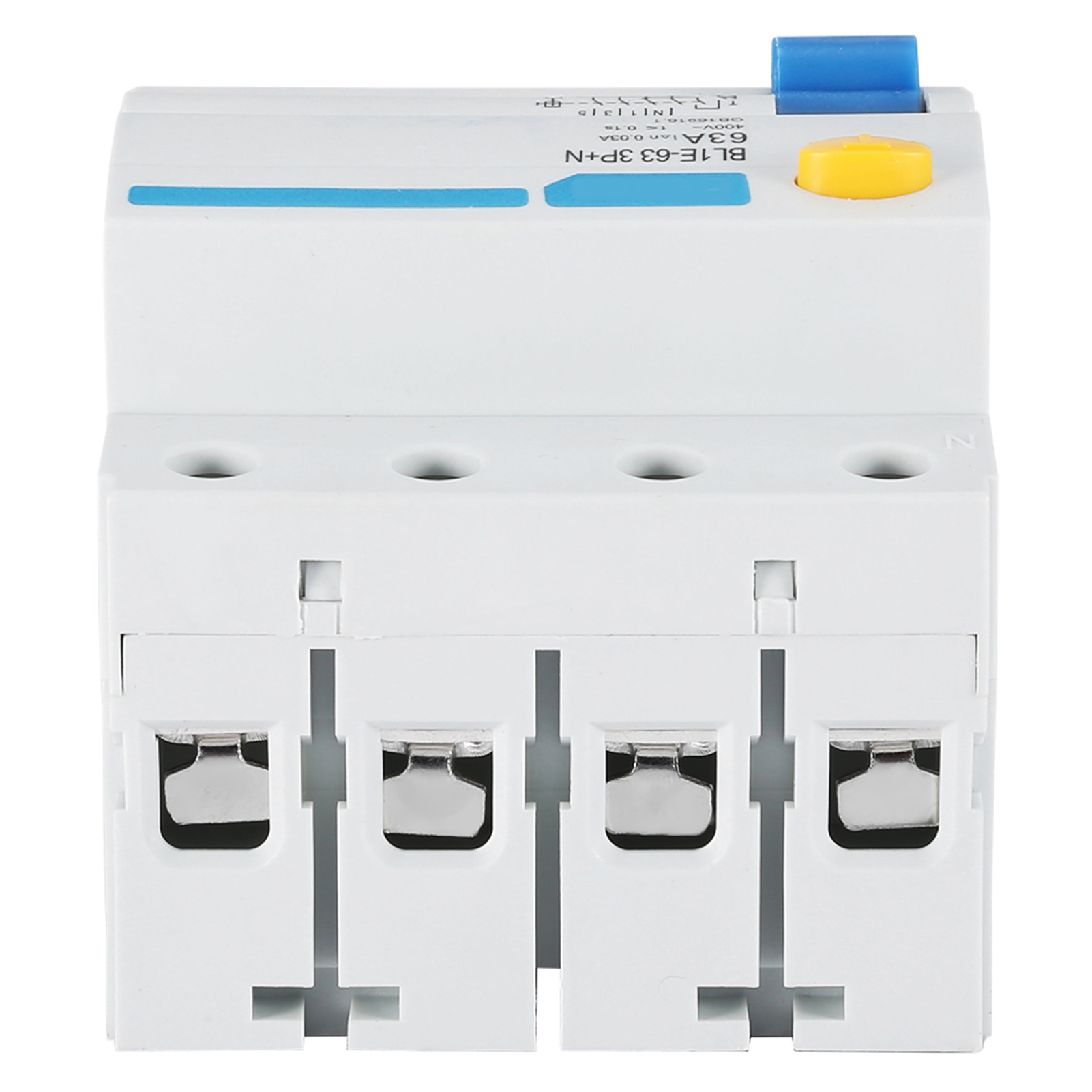 Miniature Circuit Breakers 6kA 3P+N Pole RCCB Residual Current Circuit Breaker