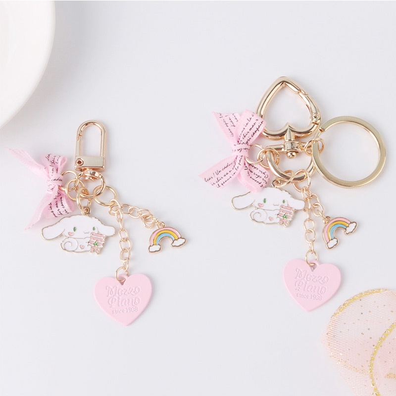 Cinnamon Keychain Headphone Protector Couple Bag Charms