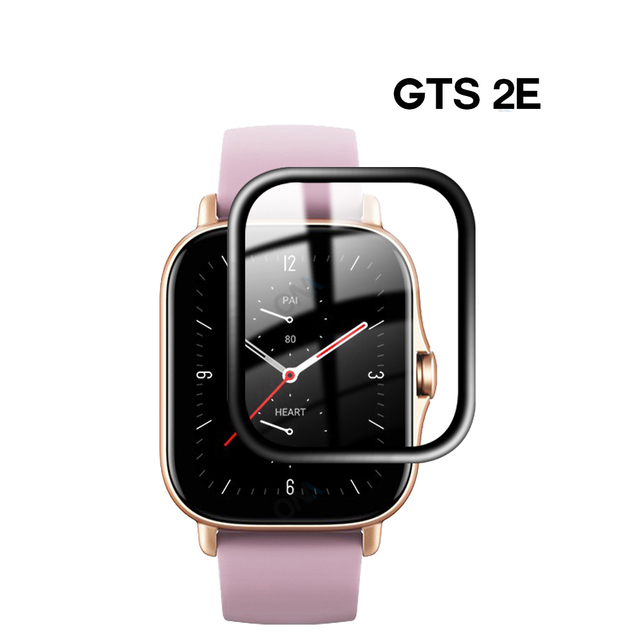3D PMMA miếng bảo vệ màn hình Bảo Hiểm Đầy Đủ Cho Huami AMAZFIT GTS 2E GTS2 Mini GTS3 Smartwatch miếng bảo vệ màn hình