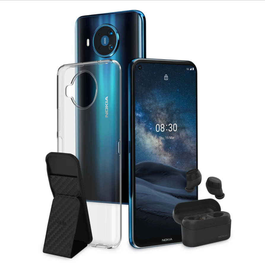 Ốp dẻo trong suốt cho Nokia 8.3 (Hàng loại A)