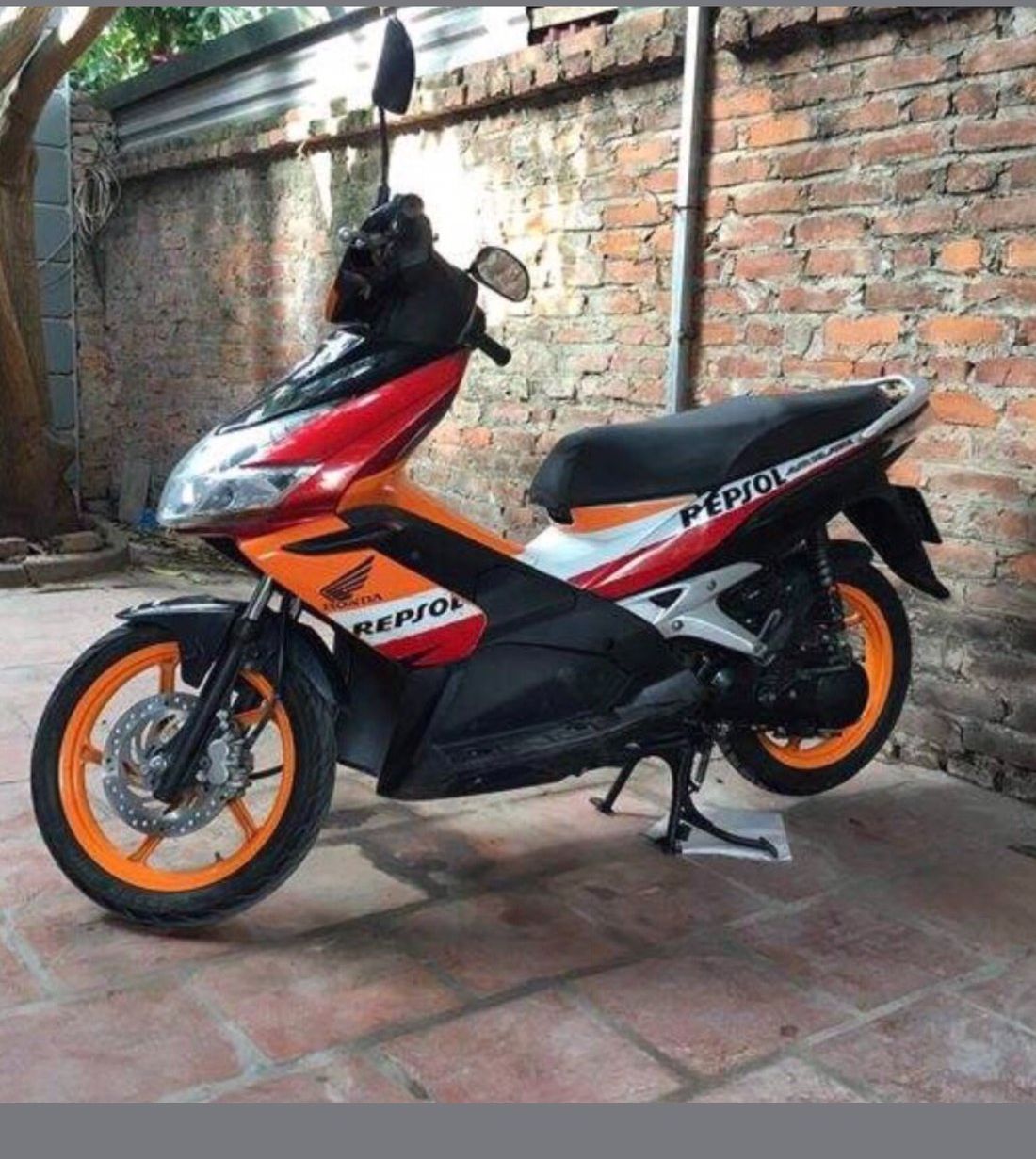 Tem trùm xe air blade 2007_2010 repsol , tem decal xe ab