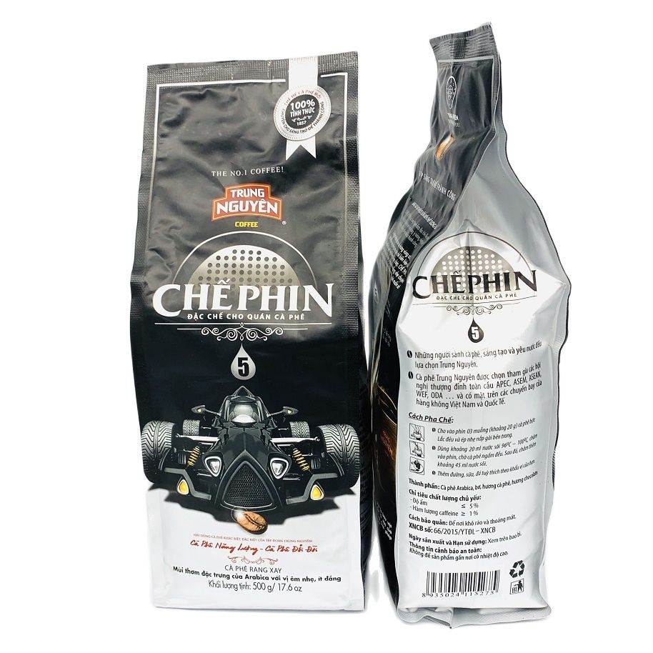 ( 500GAM CP5) CHẾ PHIN SỐ 5 TRUNG NGUYÊN - Cà phê pha phin ngon dành cho mọi Nhà