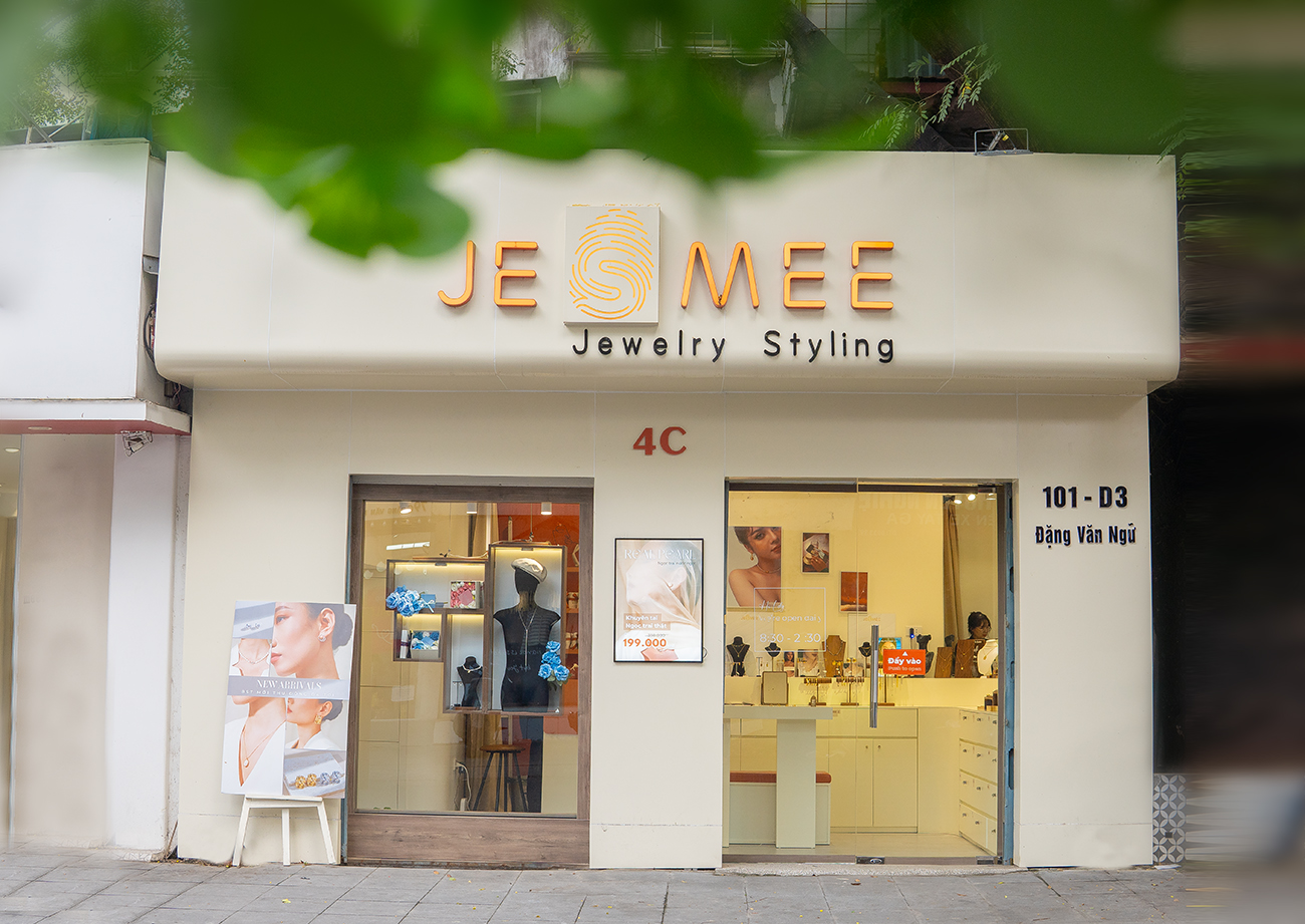 [1.12-GIẢM 15K ĐƠN 299K]-Khuyên tai nữ Enchanting JESMEE - E6662