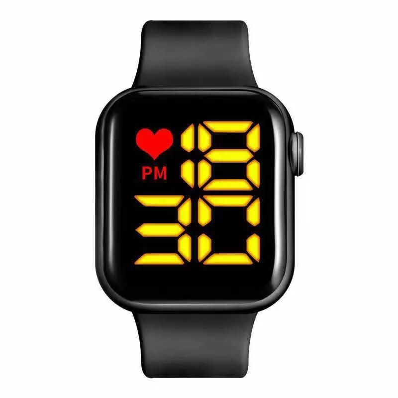 LED Digital Watch for Men, Women, and Kids with Sleek Design and Practical Functions. 
