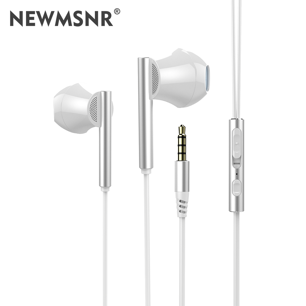 newmsnr 6d mental heavy bass earphones