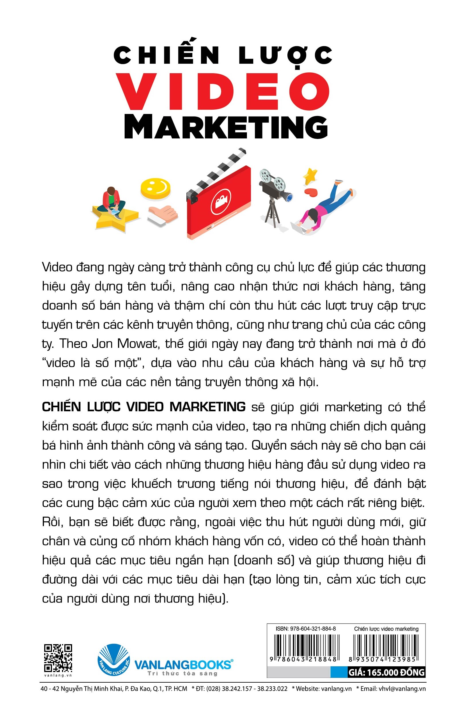 Sách - Chiến lược Video Marketing-Vanlangbooks