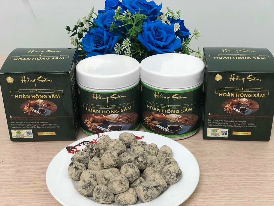 [Giá hủy diệt] [Chuẩn Authentic] TĂNG CÂN HỒNG SÂM QM HỘP 60 VIÊN