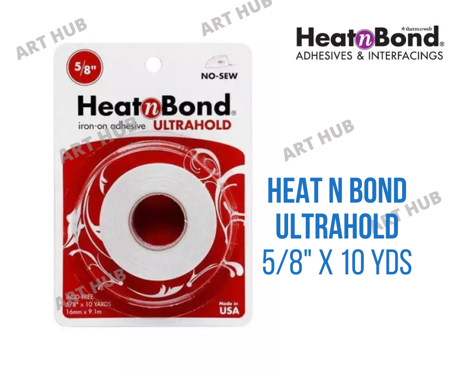  HeatnBond UltraHold Iron-On Adhesive, 7/8 Inch x 10 Yards
