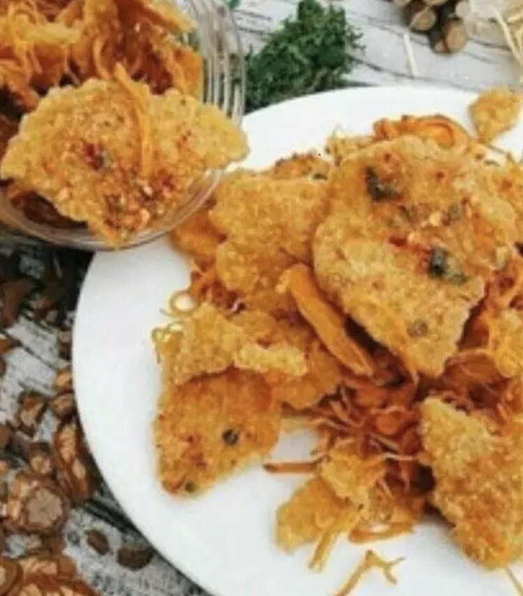 200g cơm cháy bể mắm hành loại ngon
