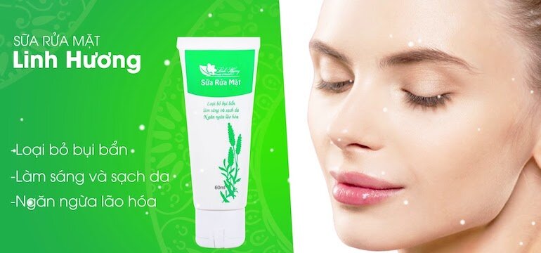 Sữa Rửa Mặt Linh Hương