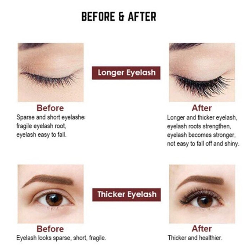 CAVILLA Eyelash Serum Eyelash Growth Solution Thick And Curly Natural Growth Eyelash Solution Maskara