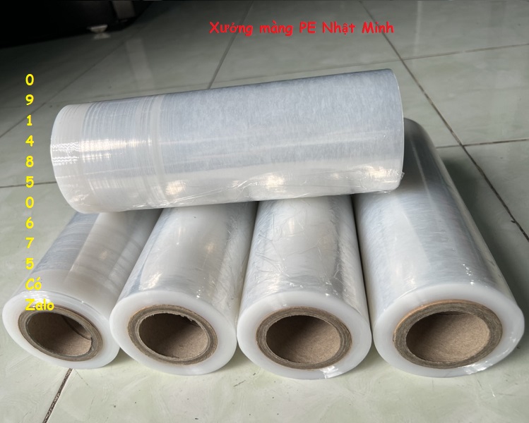 COMBO 5 cuộn màng PE quấn 25cm 1kg