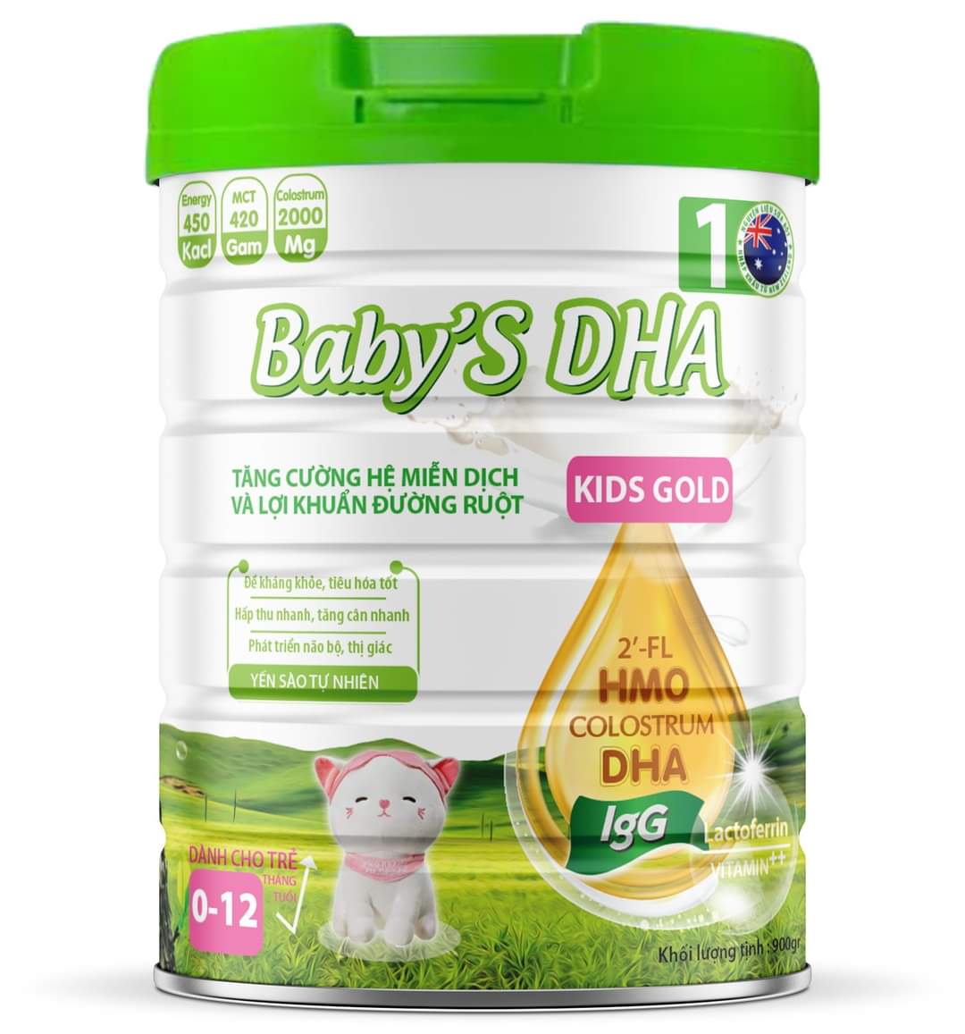 Babys DHA Kids Gold - 8936006240404