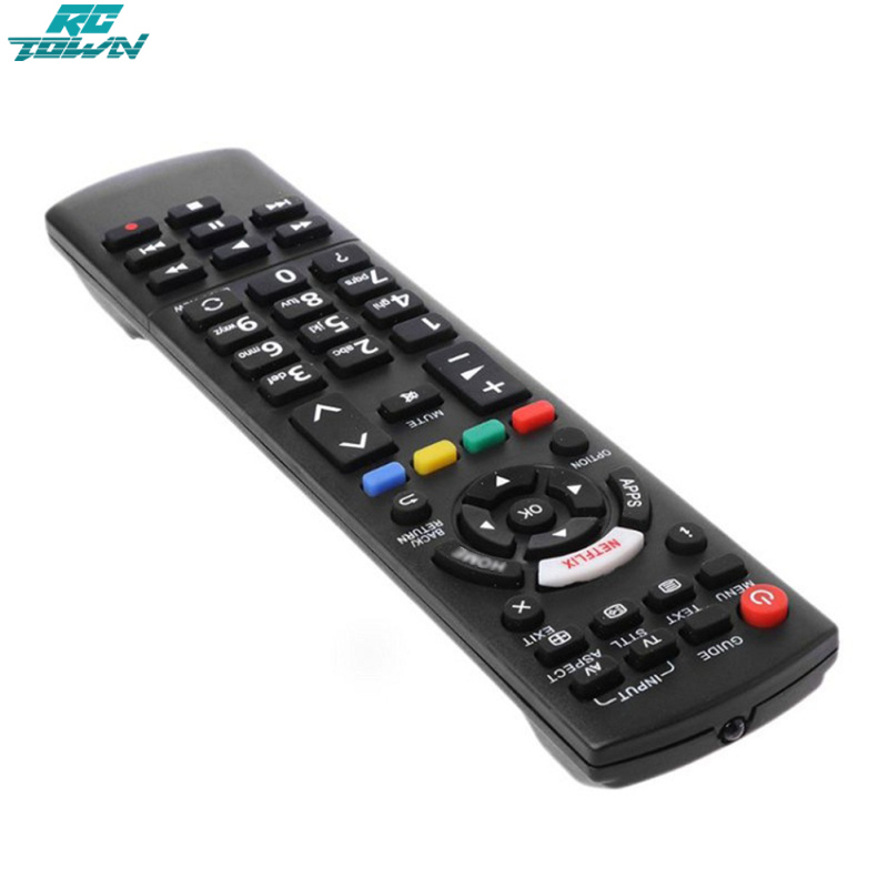RCTOWN,100%Authentic!!Replacement Led Tv Remote Control Controller Compatible For Panasonic Smart Led Tv Netflix N2qayb00100 N2qayb Universal
