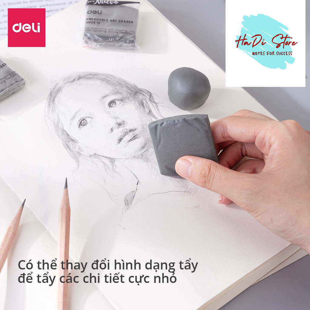 Gôm tẩy đất sét Deli (Mã SP:Deli-G-Clay)