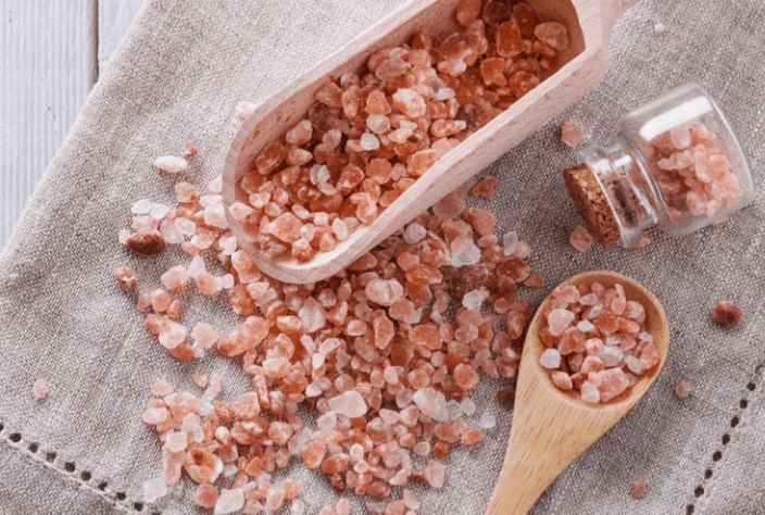 MUỐI HỒNG NHẬP KHẨU DẠNG HẠT TÚI 1KG
