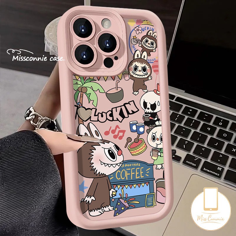 Suitable For Samsung A15 A55 A05s A14 A13 A20 A34 A52 A11 A35 A03s A52s A02s A24 A54 A30s A03 A05 A50 A12 A50s A51 A53 A10s A04s A23 A31 A20s A32 Color Graffiti Cartoon Love Pop Art Labu Cover. 