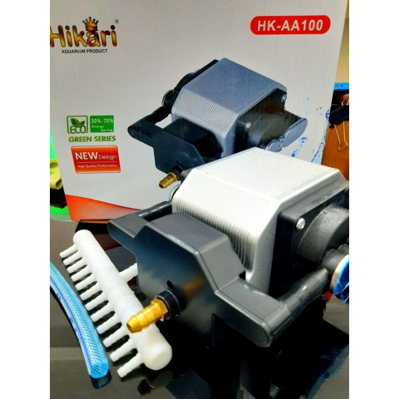 Airpump aerator HIKARI RECENT AA 100 Penambah oksigen udara kolam aquarium