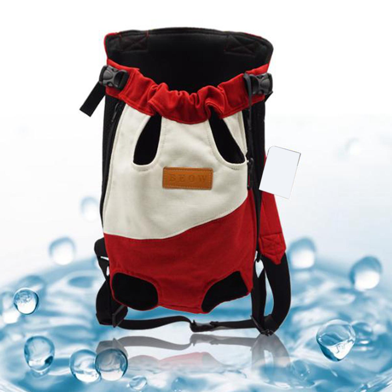 Blesiya Pet Cat Carrier Backpack Chest Bag with Shoulder Strap Adjustable for Hiking