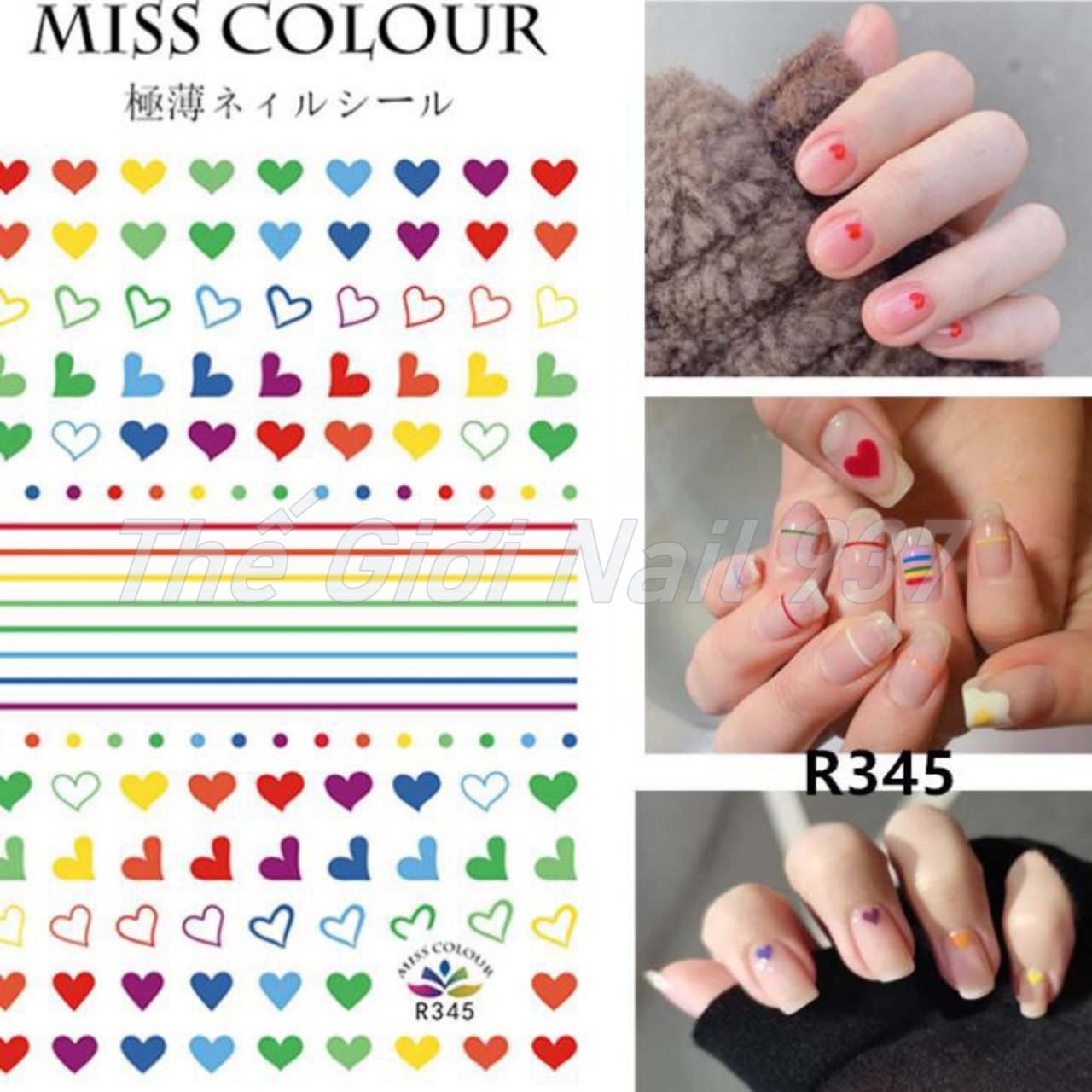 Nail sticker dán móng tay - Chân - HOT 3