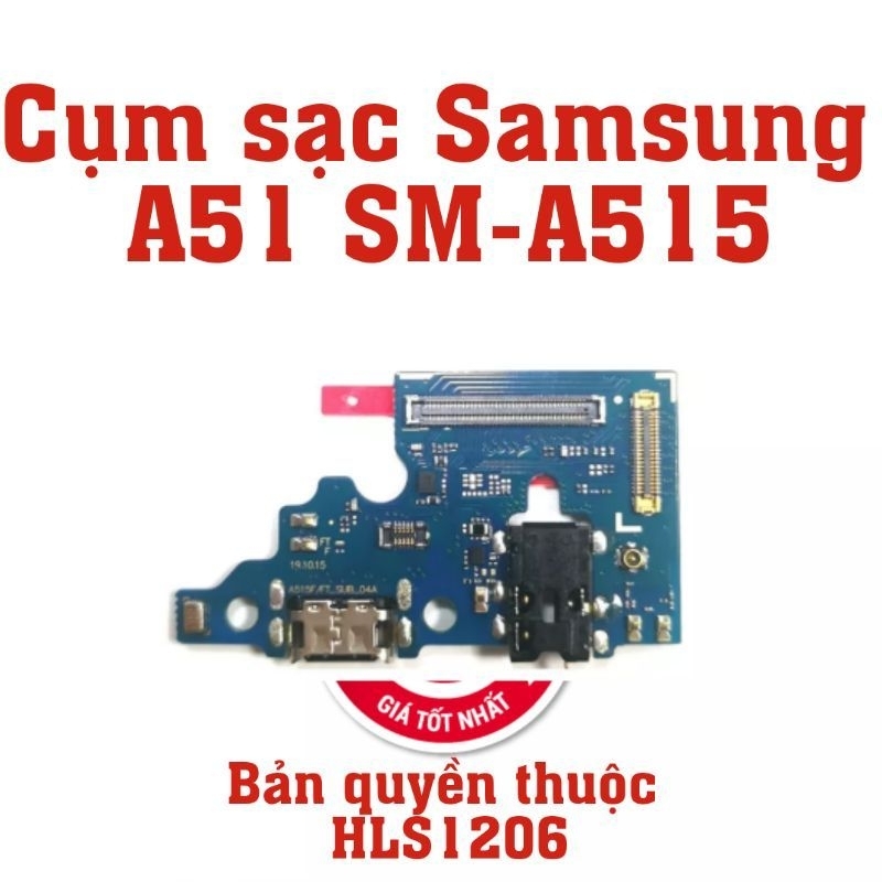 Cụm sạc samsung A51 SM-A515