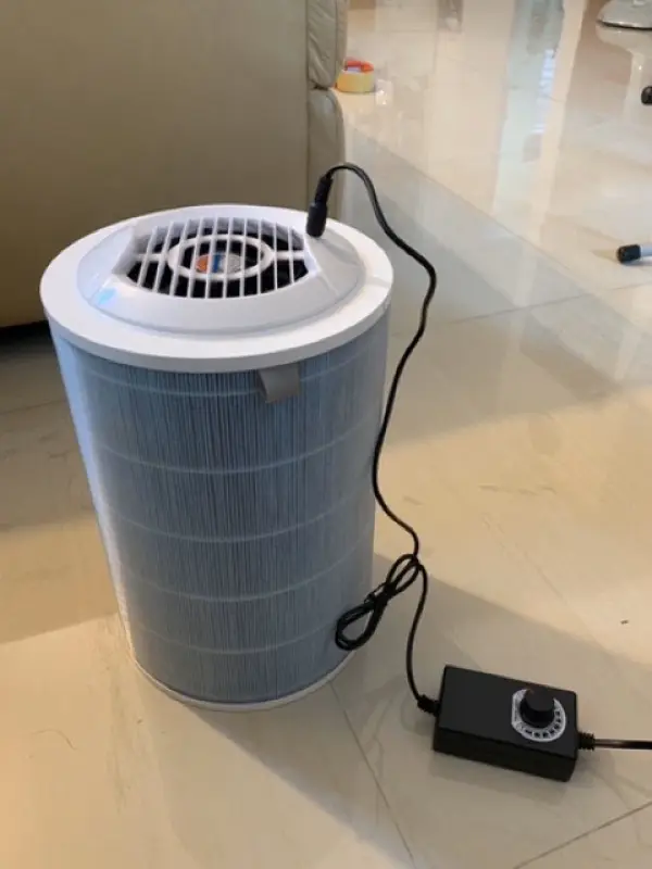 ภาพสินค้าเครื่องฟอกอากาศ DIY เครื่องฟอกอากาศXiaomi ใช้กับไส้กรอง Filter Xiaomi ปรับความเร็วลมได้ Air purifier จากร้าน KlungGadget บน Lazada ภาพที่ 5