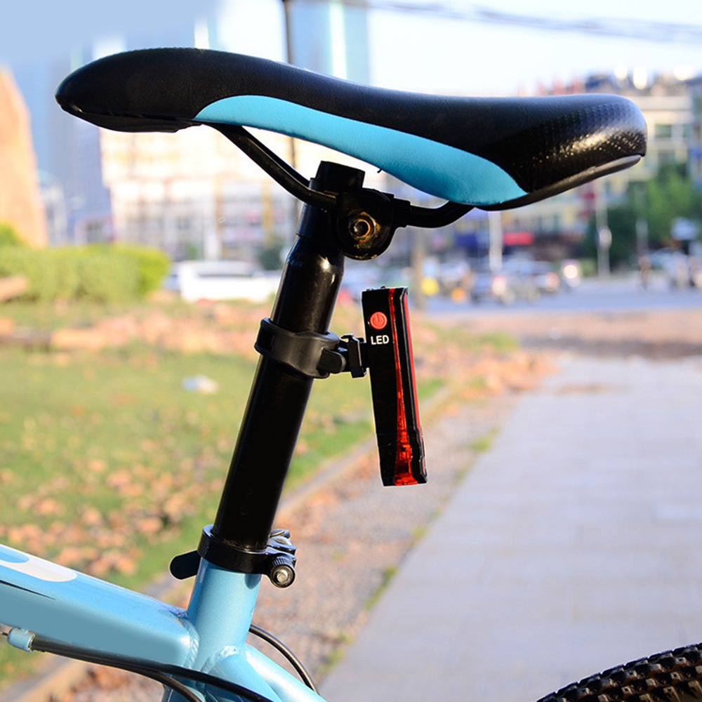 Virwir Folding Laser Bicycle Light Front And Rear Safety Warning Light Usb Rechargeable Bicycle Tail Light Waterproof Cycling Light