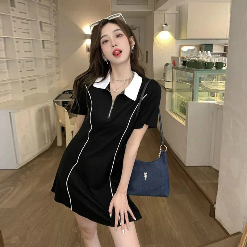 ( 55-90kg ) ĐẦM CỔ POLO THỂ THAO BIGSIZE - ảnh thật
