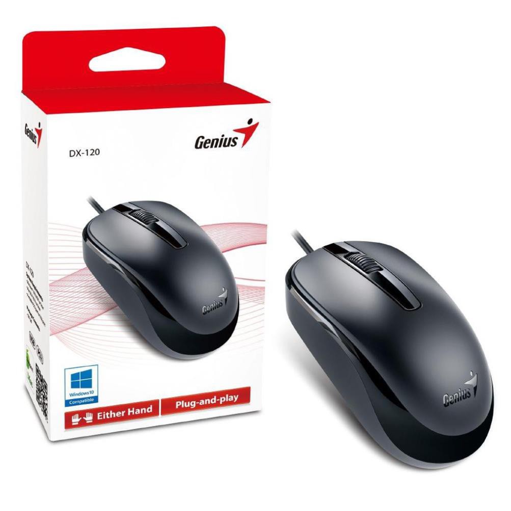 CHUỘT MÁY TÍNH CÓ DÂY GENIUS DX-125/110ĐEN