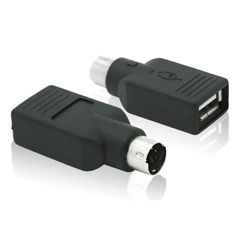 USB To PS2 Adapter Cable Round Head Mouse And Keyboard Interface Converter PS2 To USB Computer Cable Adapter. 
