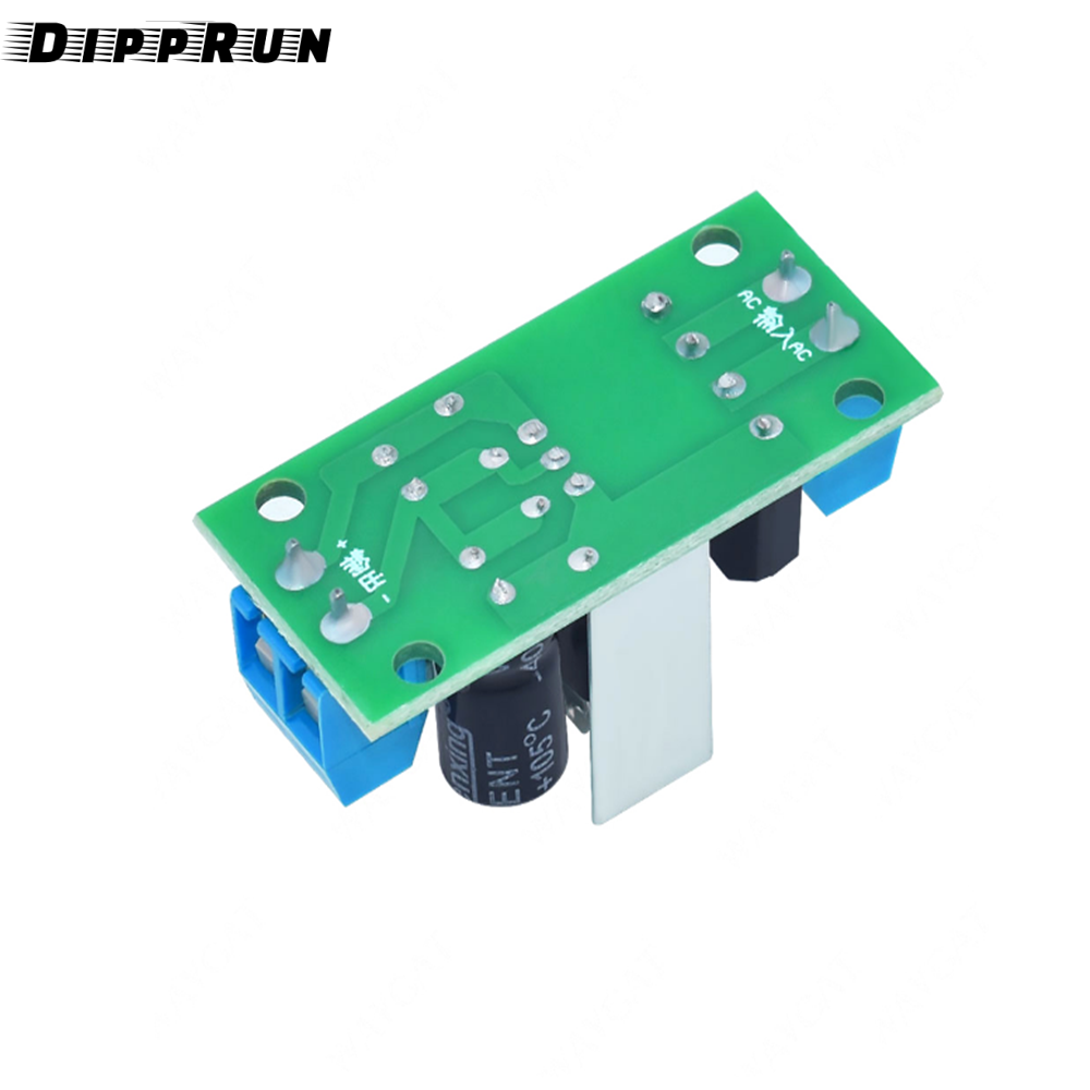 DIPPRUN LM7805 LM7809 LM7812 DC/AC Three Terminal Voltage Regulator Power Module 5V 9V 12V Output Max 1.2A