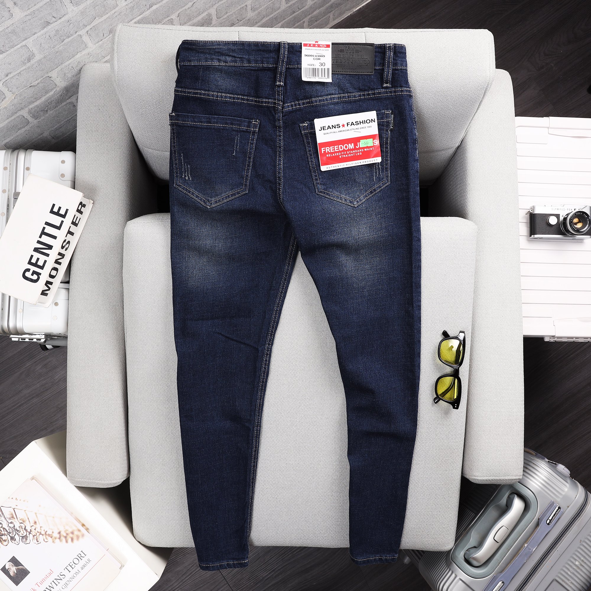 Quần jean dài cho nam ms 533