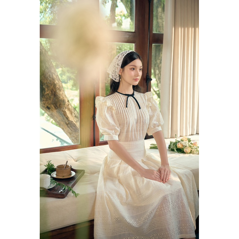 CÉLESTE - Áo tay bồng Harmony Top (2 màu)