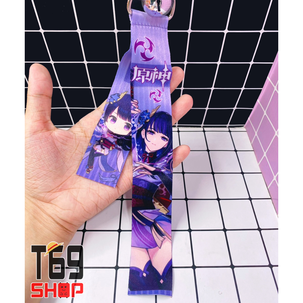 [49 mẫu] Móc khóa dây chuông game Genshin Impact [T69 Shop]