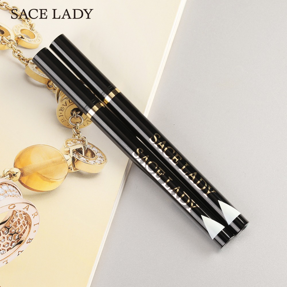 SACE LADY Liquid Eyeliner Waterproof Makeup Black Eye Liner Pencil Long Lasting Make Up Smudge-proof Pen Natural Brand Cosmetic. 
