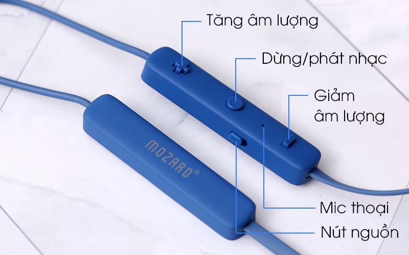 Tai nghe Bluetooth Roman S205A Xanh ( Like New )