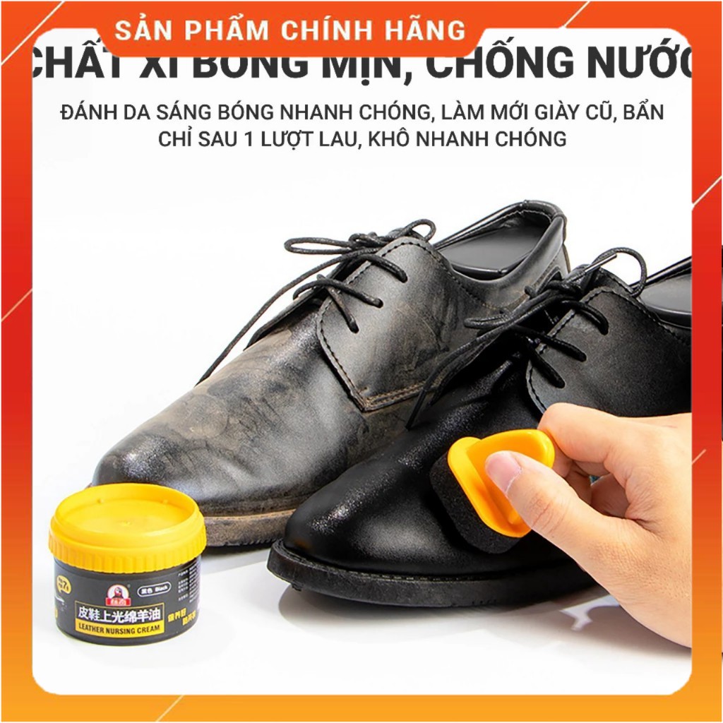 [Xi Giày] Xi Đánh Bóng Giày Da Làm Bóng Nhanh Đồ Da (PhuKien Shop9x)