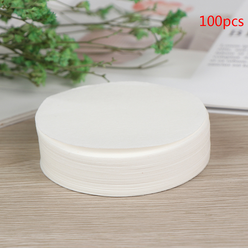 Maraa 100pcs 7cm laboratory qualitative filter paper circular speed fast filter funnel