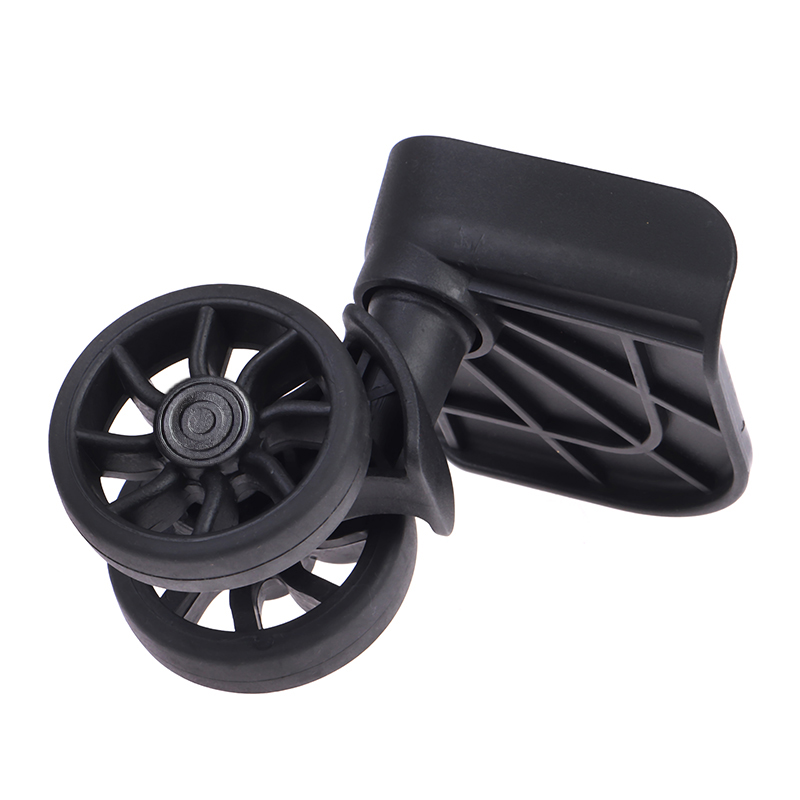2Pcs Luggage Suitcase Wheel Suitcase Repair Set Wear Resistant 360 Swivel Replacement Detachable. 