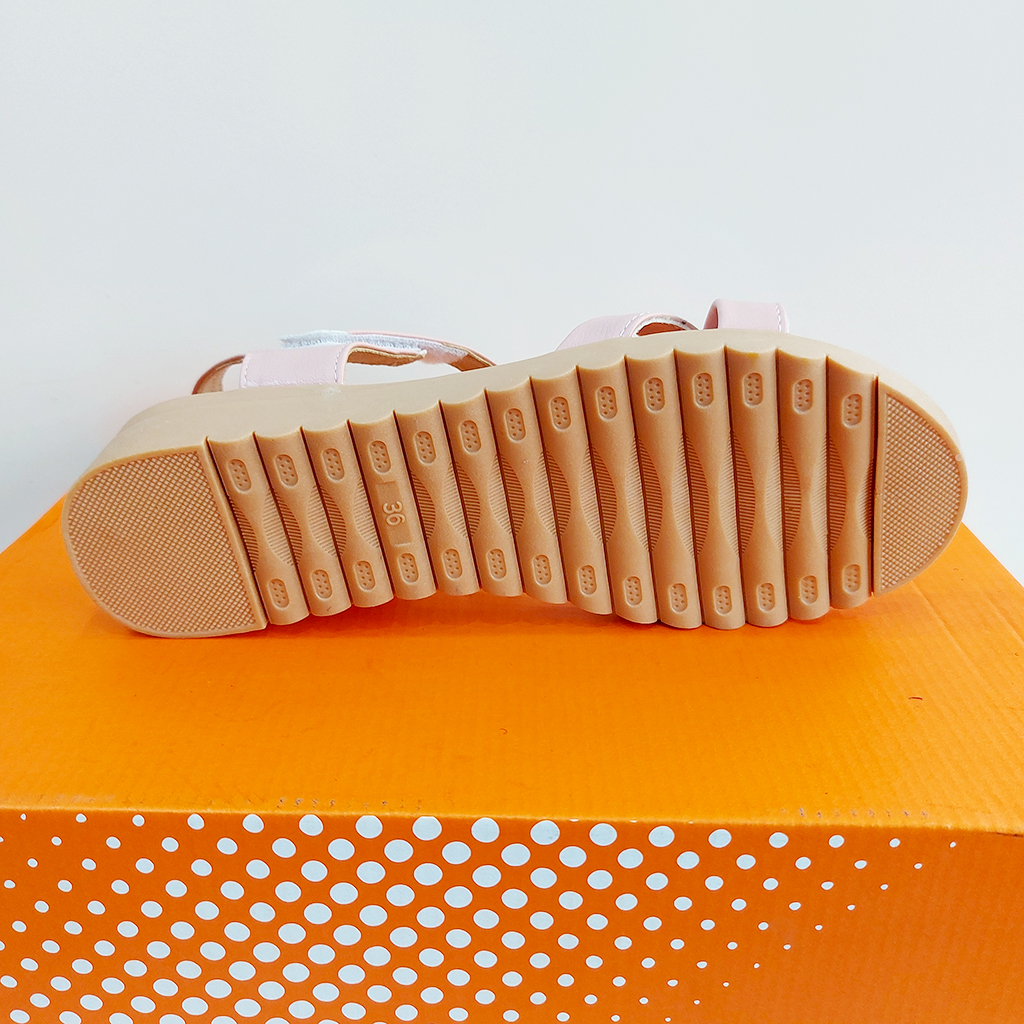 SANDAL QUAI HẬU NỮ BITIS DTW011388 - KEM