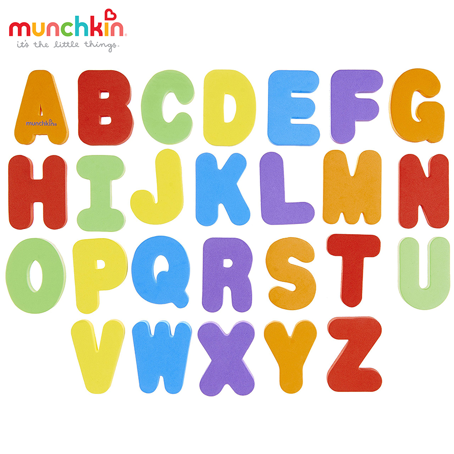 [HCM]Bộ chữ số xốp Munchkin MK11020