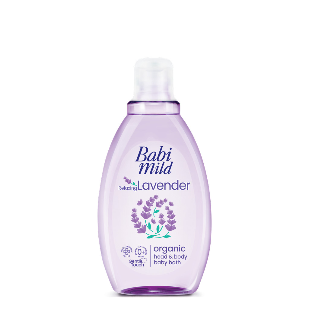 Sữa Tắm Gội Trẻ Em Babi Mild Lavender 180ML