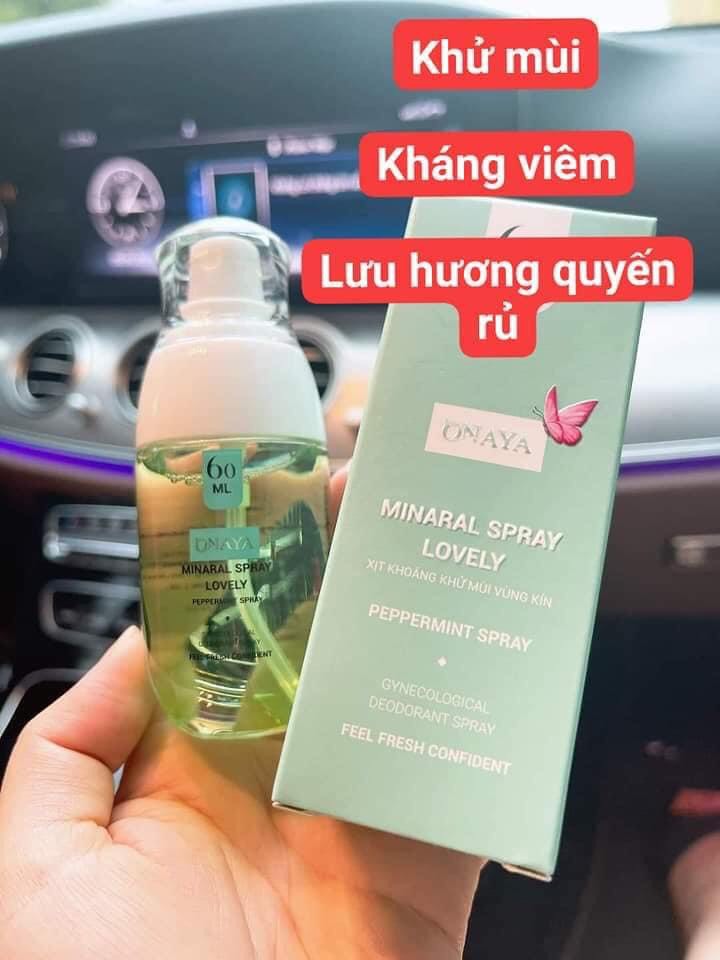 XỊT KHOÁNG VÙNG KÍN ONAYA 60ML
