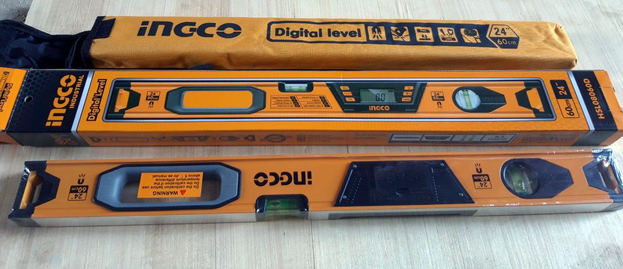 Thước thuỷ điện tử Ingco HSL08060D