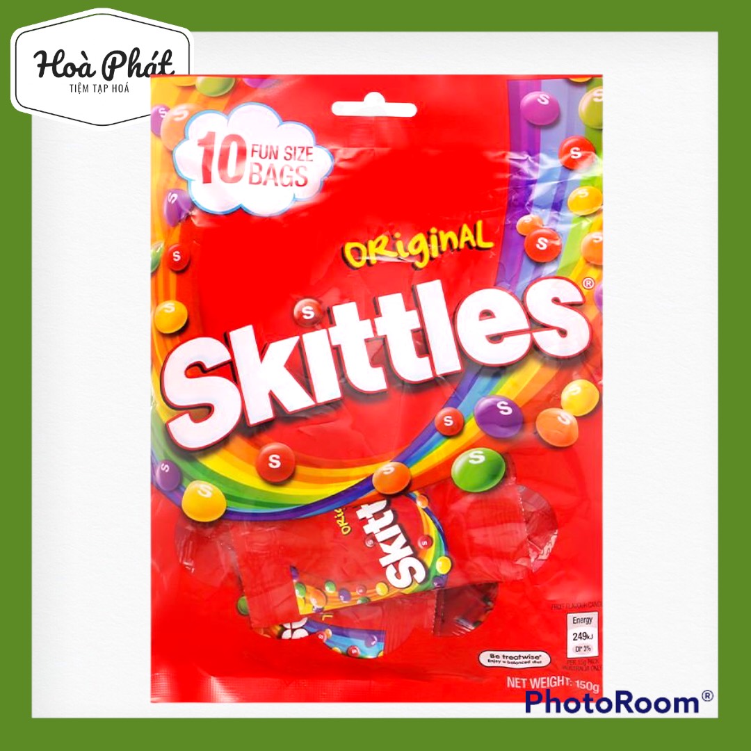 Kẹo trái cây Skittles gói 150g