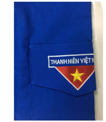 [ĐOÀN-TD] ÁO SƠ MI ĐOÀN THANH NIÊN (LOGO THÊU)